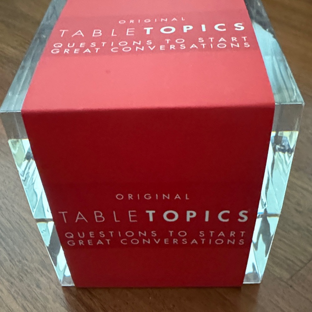 TableTopics Conversation Starter Set
